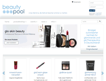 Tablet Screenshot of beautypool.de